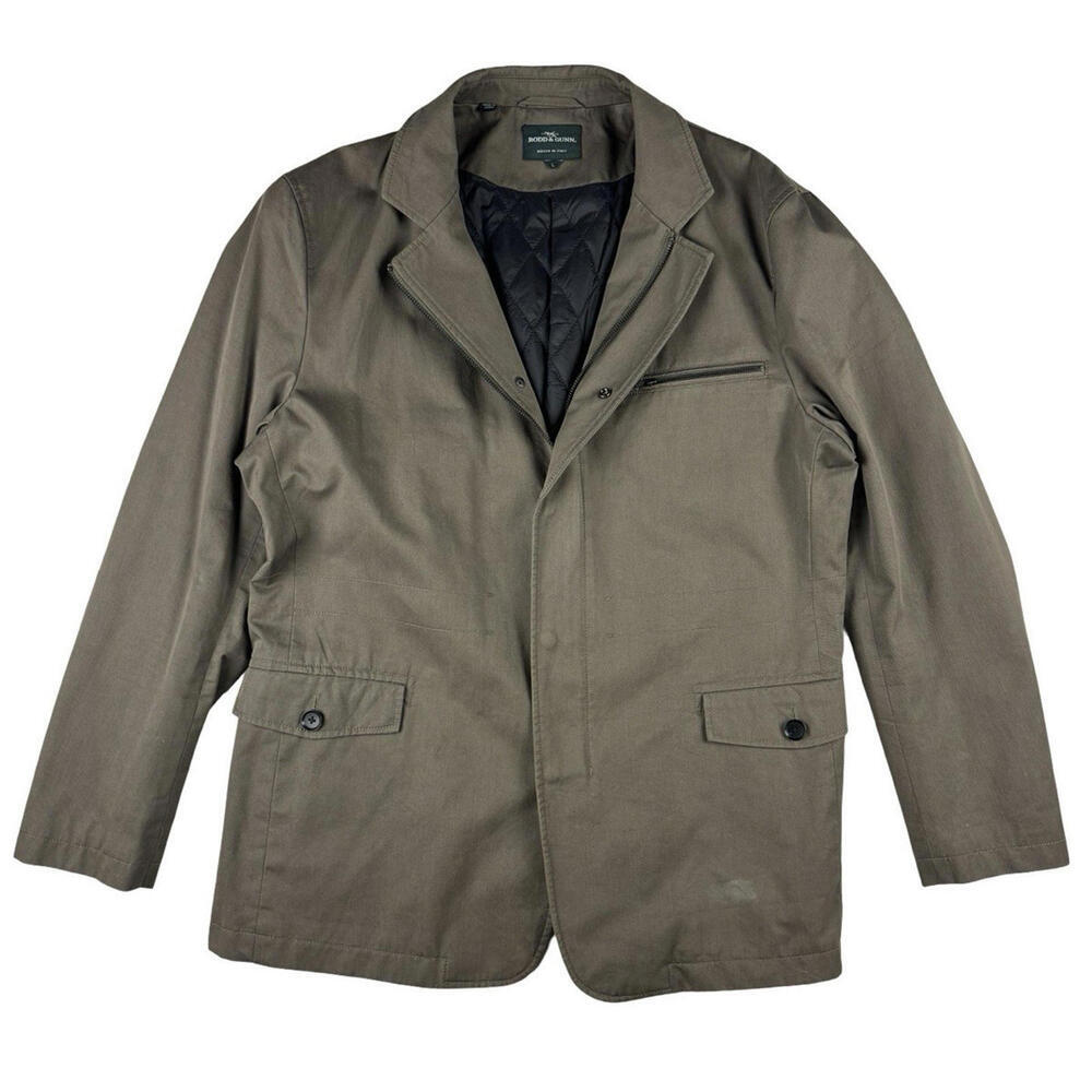 Rodd & Gunn Winscombe Jacket Olive Green Size L